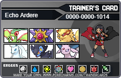 Echo Ardere Trainer Card